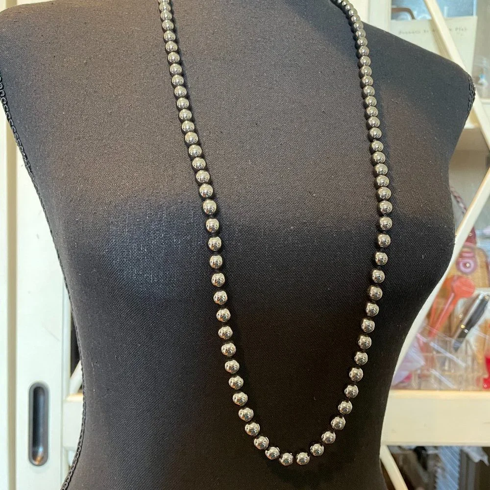 Glass Bead Necklace - Picture 1 of 4